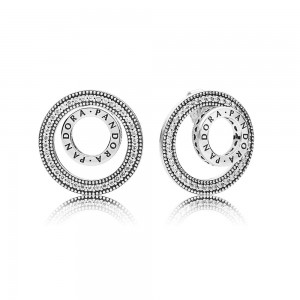 Pandora Earring Forever Signature Clear CZ