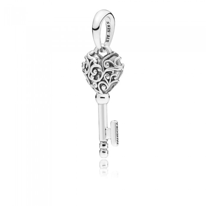 Pandora Necklace Regal Key Pendant