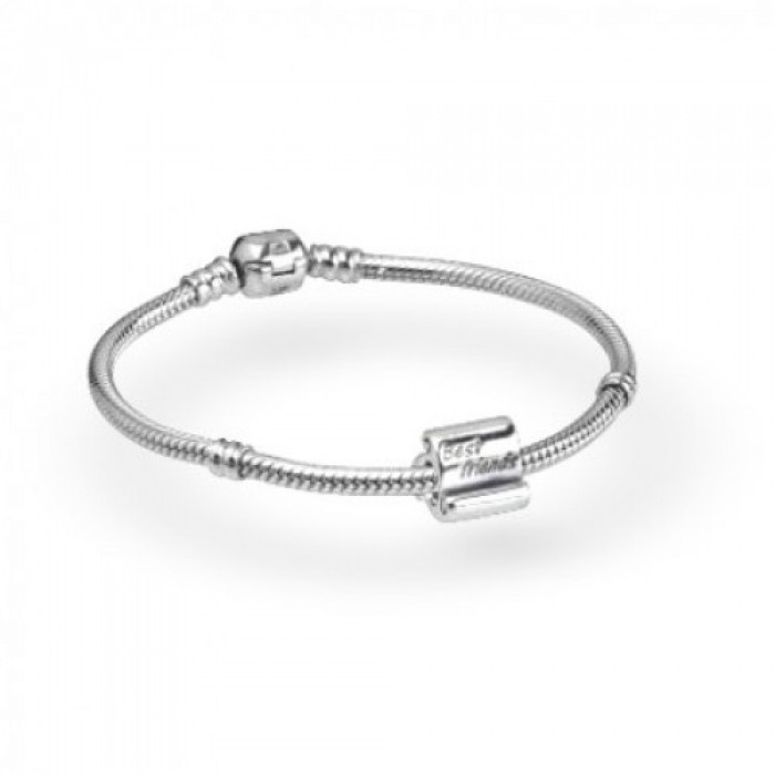 Pandora Bracelet Best Friends Friendship Complete Silver