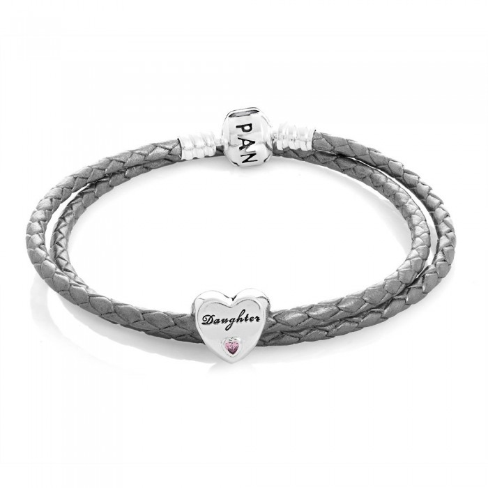 Pandora Bracelet Daughters Love Family Complete Silver