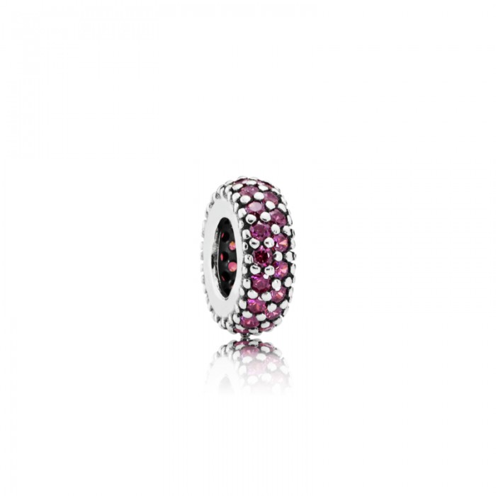 Pandora Charm Inspiration Within Spacer Red CZ