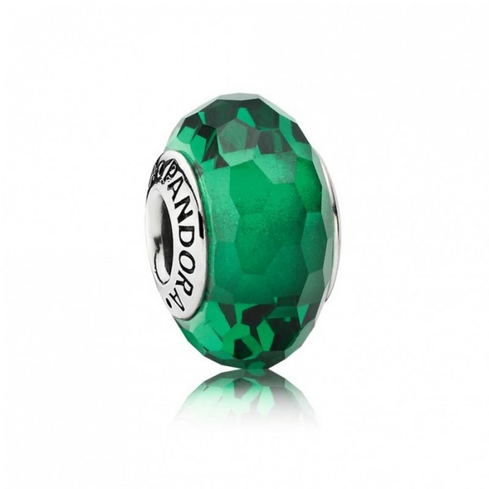 Pandora Charm Fascinating Green Murano Glass