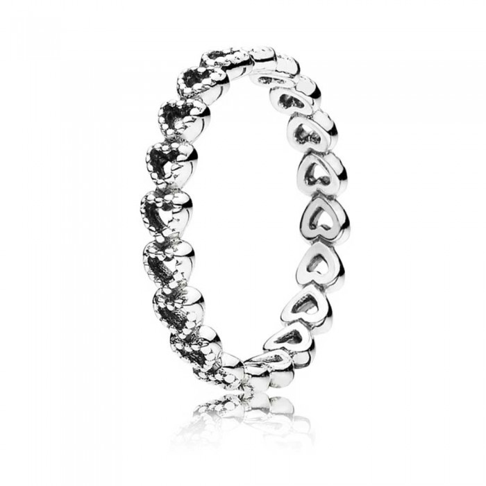 Pandora Ring Linked Love