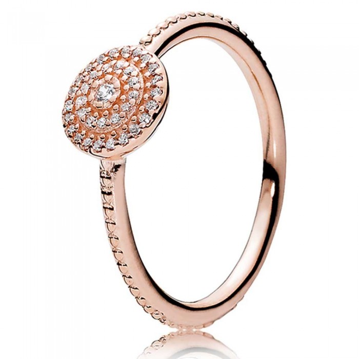 Pandora Ring Radiant Elegance Rose Gold