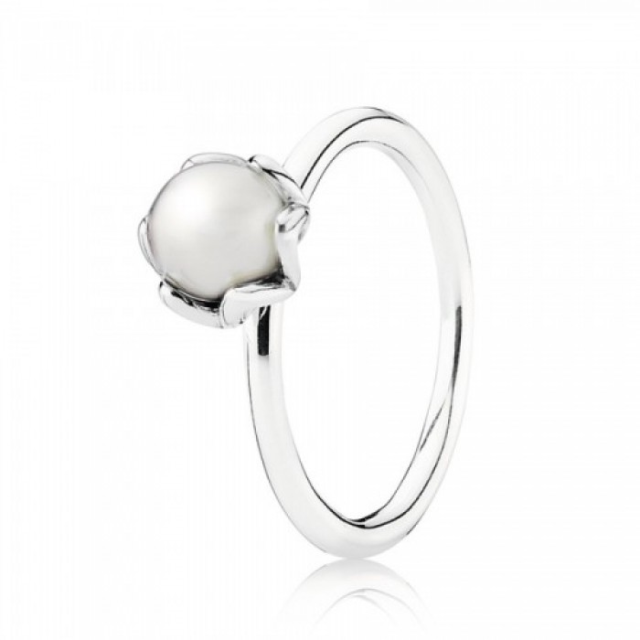 Pandora Ring White Freshwater Pearl
